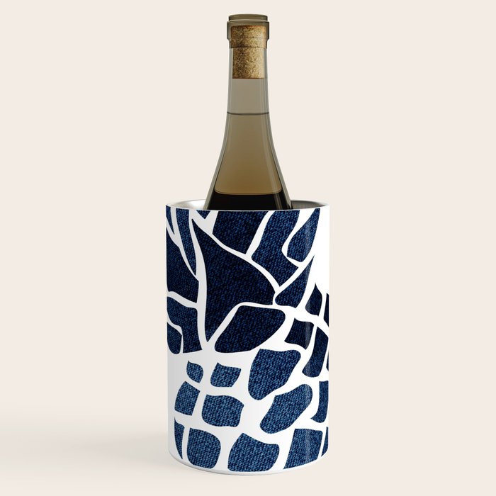 Pineapple, Big Blue, Denim Navy Wine Chiller Gallery Image 1