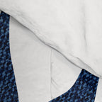 Pineapple, Big Blue, Denim Navy Comforter Gallery Image 4