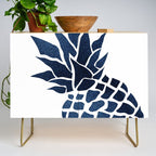 Pineapple, Big Blue, Denim Navy Credenza Gallery Image 1