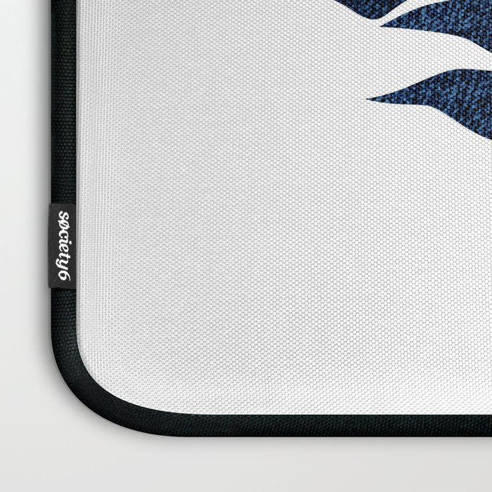 Pineapple, Big Blue, Denim Navy Laptop Sleeve Gallery Image 3
