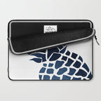 Pineapple, Big Blue, Denim Navy Laptop Sleeve Gallery Image 2