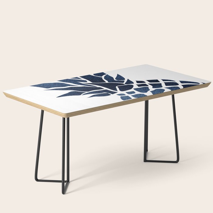 Pineapple, Big Blue, Denim Navy Coffee Table Gallery Image 1
