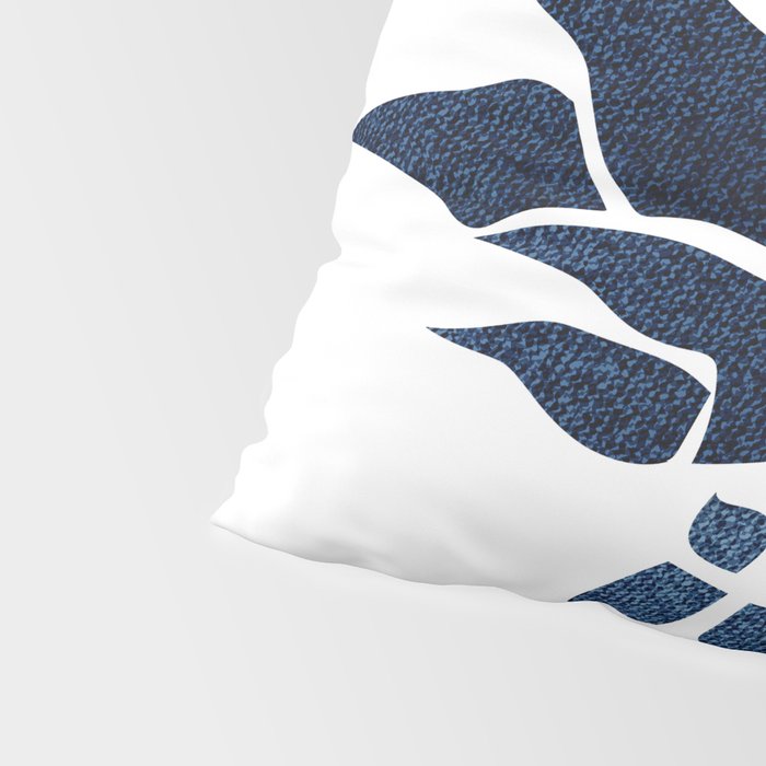 Pineapple, Big Blue, Denim Navy Pillow Sham Gallery Image 4