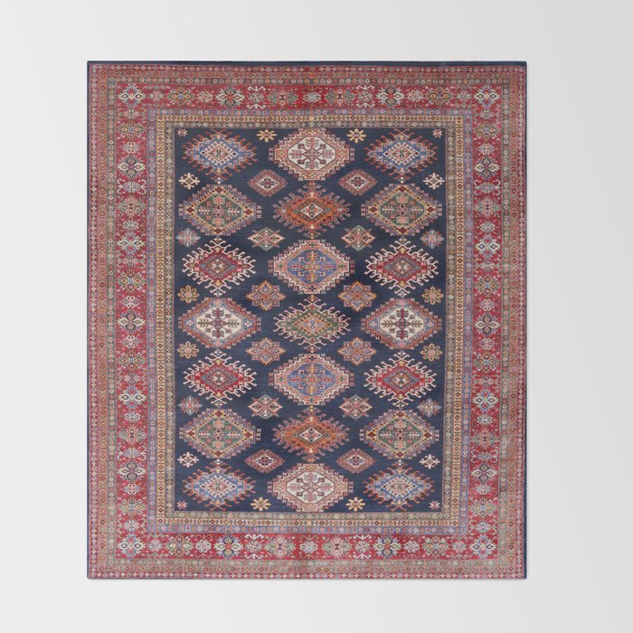 Heirloom Navy Jewels Throw Blanket Gallery Image 2