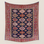 Heirloom Navy Jewels Wall Tapestry Gallery Image 4