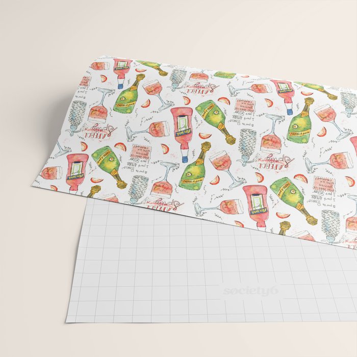 Italian Spritz Wrapping Paper Gallery Image 2