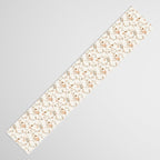 tossed wildflowers - sage apricot Table Runner Gallery Image 3