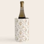 tossed wildflowers - sage apricot Wine Chiller Gallery Image 2