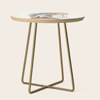 Abstract Rock Geometry 10 Side Table Gallery Image 1