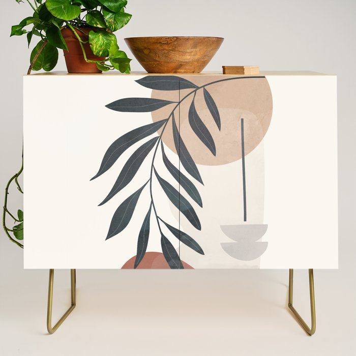 Abstract Rock Geometry 10 Credenza Gallery Image 1