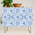 Floral pleasure pattern BW Credenza Gallery Image 1