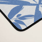Floral pleasure pattern BW Desk Mat Gallery Image 4