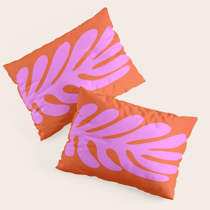 Flamingo & Orioles: Matisse Paper Cutouts 10 Pillow Sham Gallery Image 1
