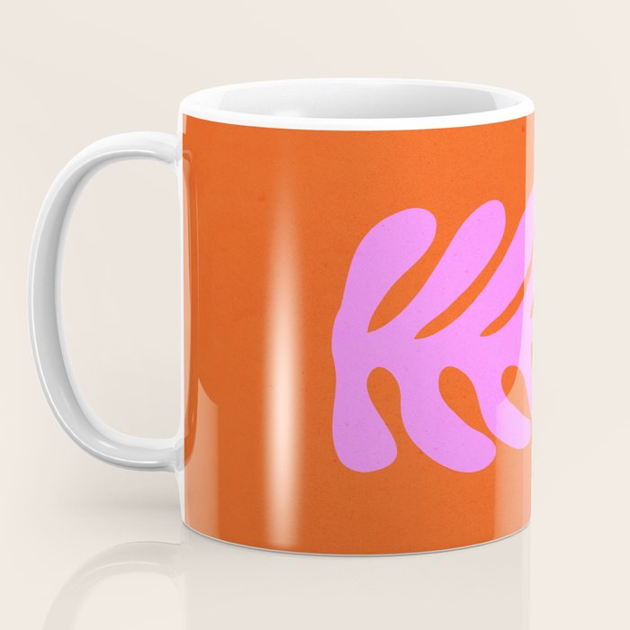Flamingo & Orioles: Matisse Paper Cutouts 10 Coffee Mug Gallery Image 3