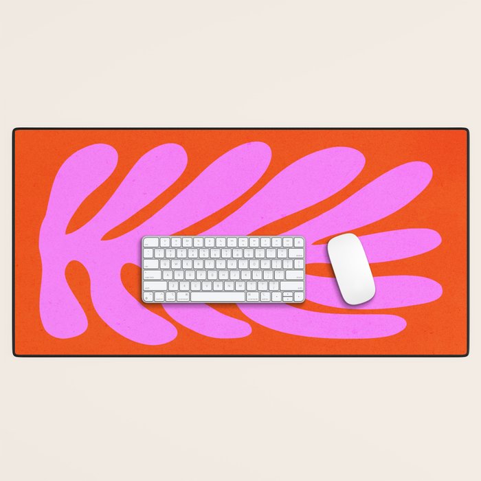 Flamingo & Orioles: Matisse Paper Cutouts 10 Desk Mat Gallery Image 1