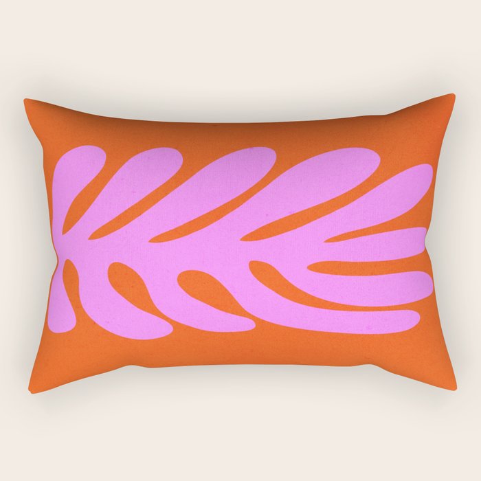Flamingo & Orioles: Matisse Paper Cutouts 10 Rectangular Pillow Gallery Image 2