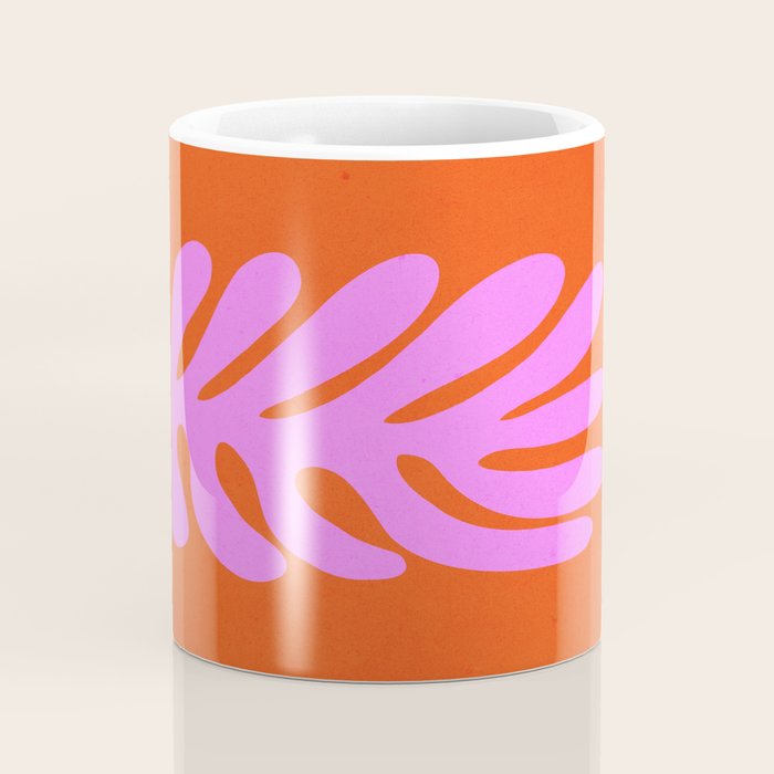 Flamingo & Orioles: Matisse Paper Cutouts 10 Coffee Mug Gallery Image 4