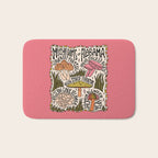 Mushrooms of Alabama Bath Mat Gallery Image 1