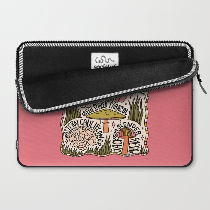 Mushrooms of Alabama Laptop Sleeve Gallery Image 2