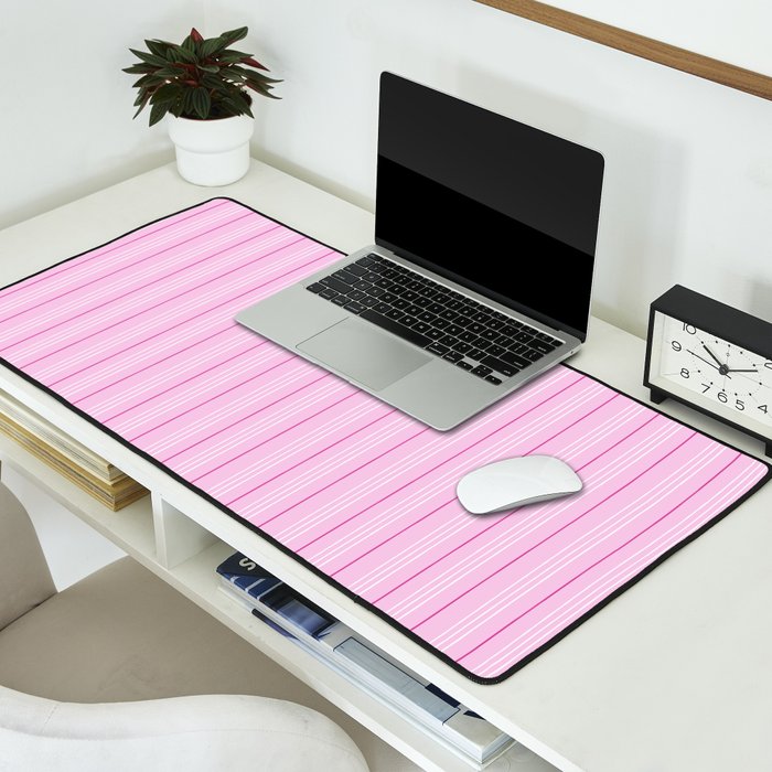 Lola Stripes Desk Mat Gallery Image 2
