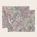 William Morris Golden Lily Enchanting Lilac Peach Placemat Gallery Image 1