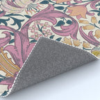William Morris Golden Lily Enchanting Lilac Peach Rug Gallery Image 4