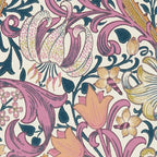 William Morris Golden Lily Enchanting Lilac Peach Coffee Mug Gallery Image 2
