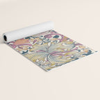 William Morris Golden Lily Enchanting Lilac Peach Yoga Mat Gallery Image 2