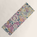 William Morris Golden Lily Enchanting Lilac Peach Yoga Mat Gallery Image 1