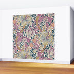 William Morris Golden Lily Enchanting Lilac Peach Wall Mural Gallery Image 2