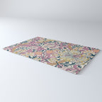 William Morris Golden Lily Enchanting Lilac Peach Rug Gallery Image 3
