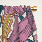 William Morris Golden Lily Enchanting Lilac Peach Window Curtain Gallery Image 2