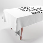 I Love You to the Moon and Back black-white kids room typography poster home wall decor canvas Tablecloth Gallery Image 1