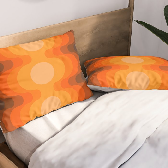 Golden Echo Out Pillow Sham Gallery Image 2