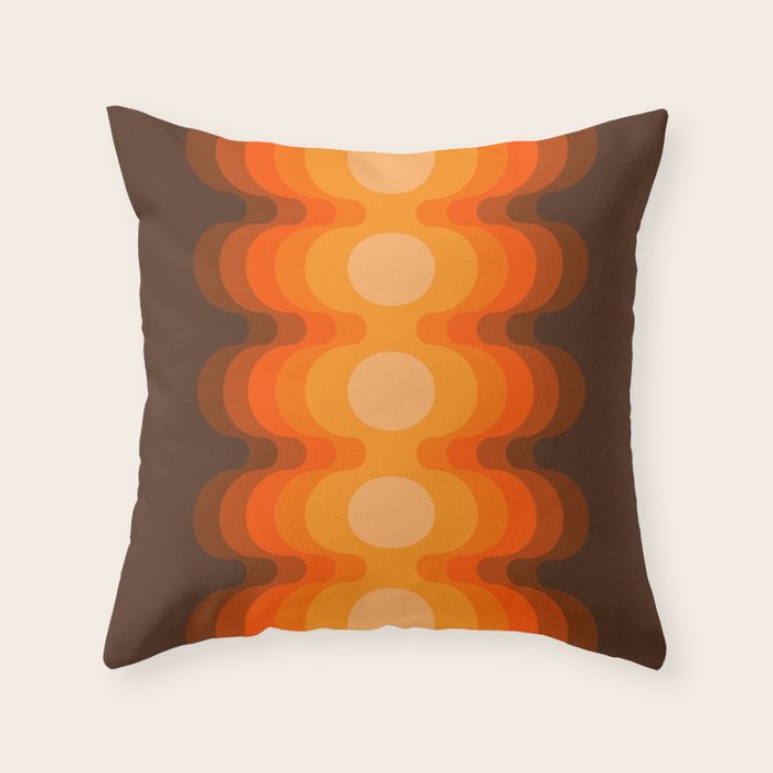 Golden Echo Out Throw Pillow Gallery Image 6