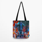 Osaka City Anime Scenes  Tote Bag Gallery Image 2
