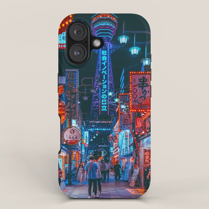 Osaka City Anime Scenes  iPhone Case Gallery Image 1