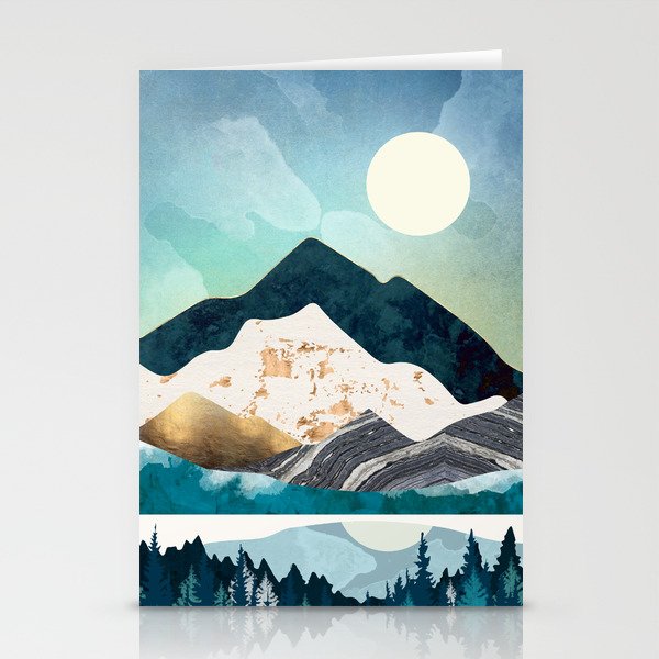 Evening Forest Stationery Card Gallery Image 2