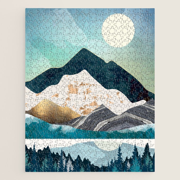 Evening Forest Jigsaw Puzzle Gallery Image 1