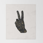 Peace Throw Blanket Gallery Image 2