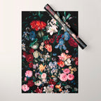 Midnight Garden XVII Wrapping Paper Gallery Image 1