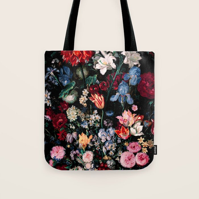 Midnight Garden XVII Tote Bag Gallery Image 1