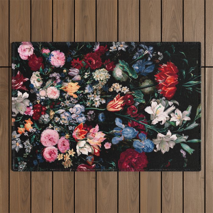 Midnight Garden XVII Outdoor Rug Gallery Image 1