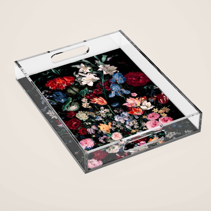 Midnight Garden XVII Acrylic Tray Gallery Image 1