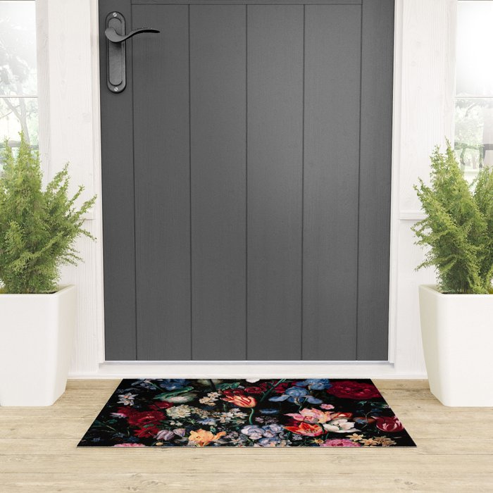 Midnight Garden XVII Welcome Mat Gallery Image 3