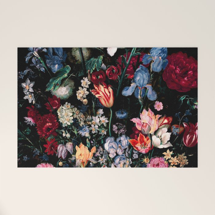 Midnight Garden XVII Welcome Mat Gallery Image 1