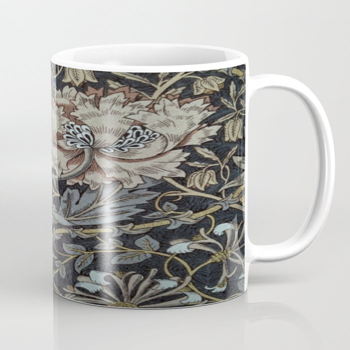William Morris floral design, William Morris design Coffee Mug Gallery Image 1