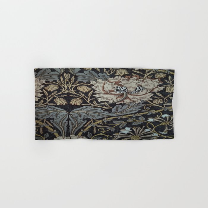 William Morris floral design, William Morris design Bath Towel Gallery Image 1