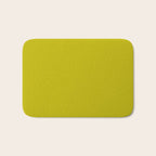 CHARTREUSE Yellowish Green solid color Bath Mat Gallery Image 1