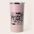 Celestial Pisces Travel Mug Gallery Image 1